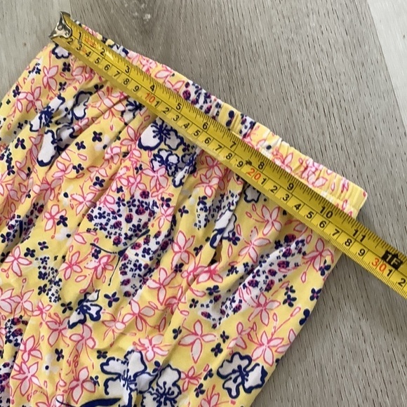 Lilly Pulitzer Marlisa‎ Maxi Dress Small Yellow Starfruit Little Lady size XS - Picture 8 of 12